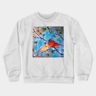 winter Cardinals Crewneck Sweatshirt